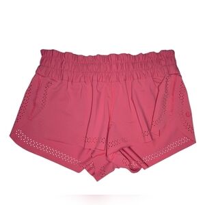 Lululemon Women's Vibrant Pink Swell Chaser Athletic Swim Shorts, S